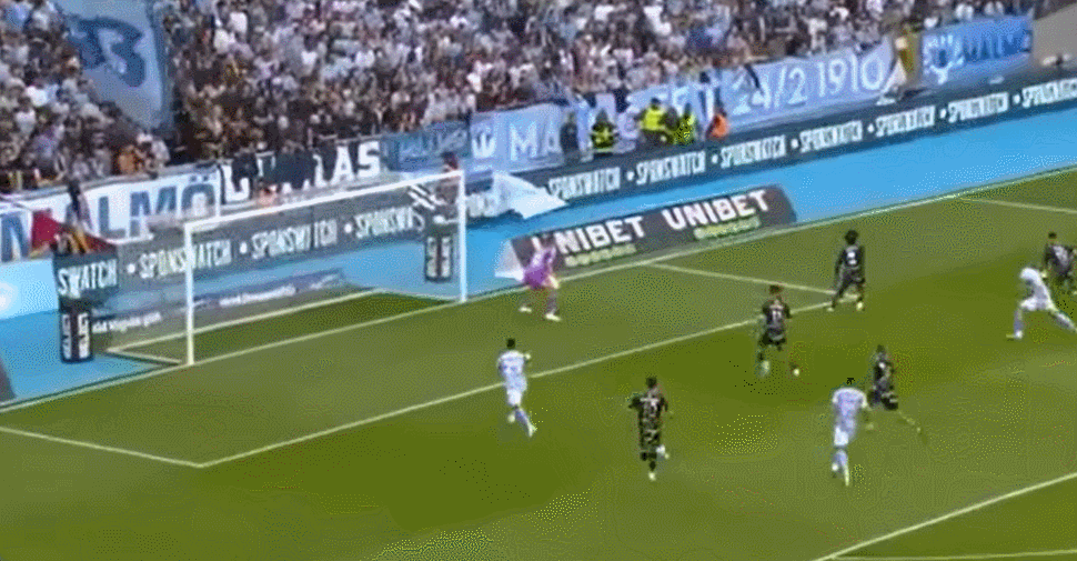 瑞典超半场：哈克萨巴诺维奇破门，马尔默1-0北雪平